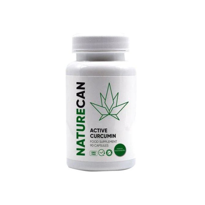 Naturecan Active Curcumin Food Supplement 90 capsules 30mg per capsule - Impact Life