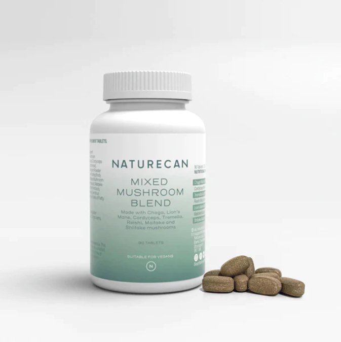 Naturecan Mixed Mushroom 90 Tablets - Impact Life