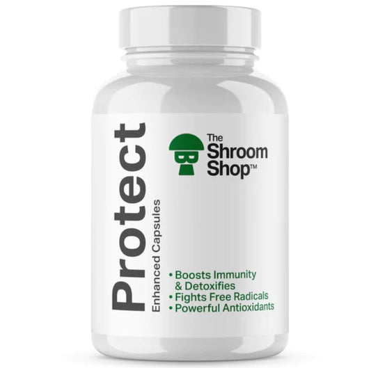 The Shroom Shop Protect capsules 750mg per capsule - Impact Life